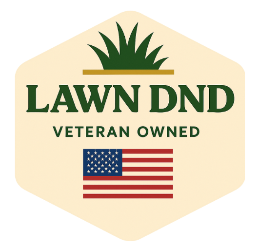 Lawn DND Veteran-Owned Logo